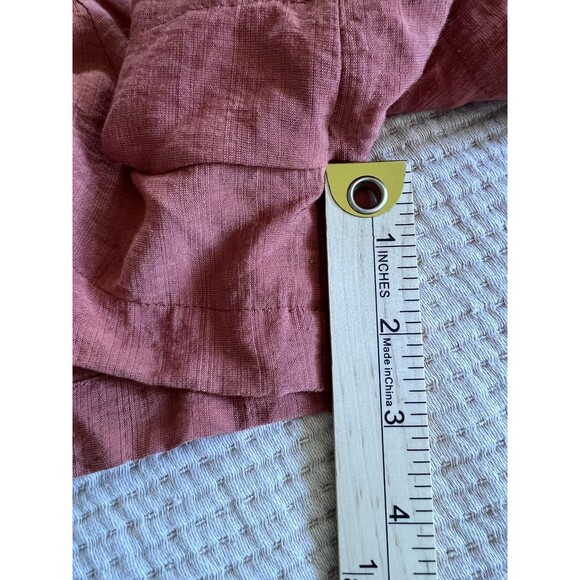 All in Favor Shorts Womens XS High Rise Paperbag Tie Waist Pockets Minimalist - Picture 10 of 13